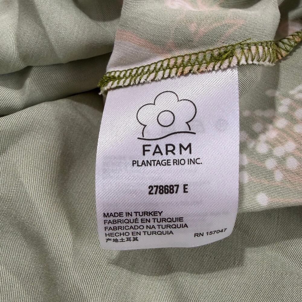 Farm Rio x Anthropologie Maxi Slip Dress Wildflower - Size XS - Picture 8 of 9